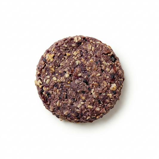 PB & B dog treat on a white background