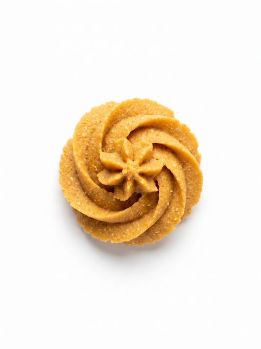 Charlie & Zoe's Pawfect Bite treats with a star-shaped center on a white background